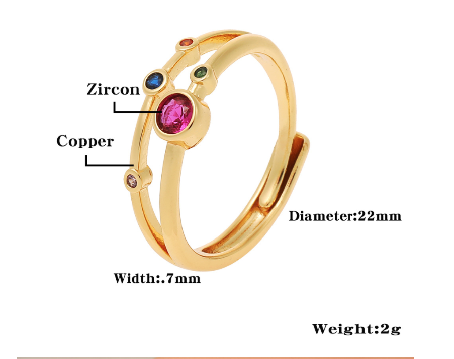 Title 1, Dames Mode Sieraden Zoete Ring Schattige Ring v...