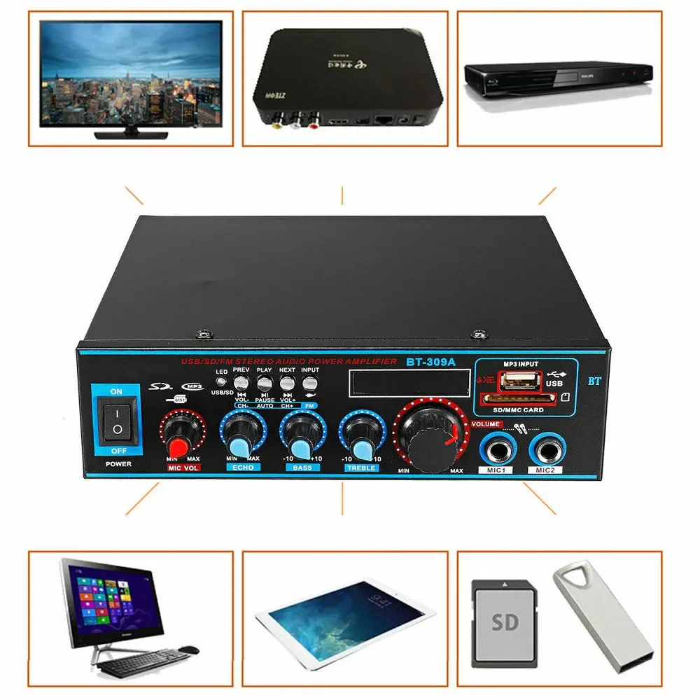 Recording Bluetooth Function Home Car Dual-purpose Power