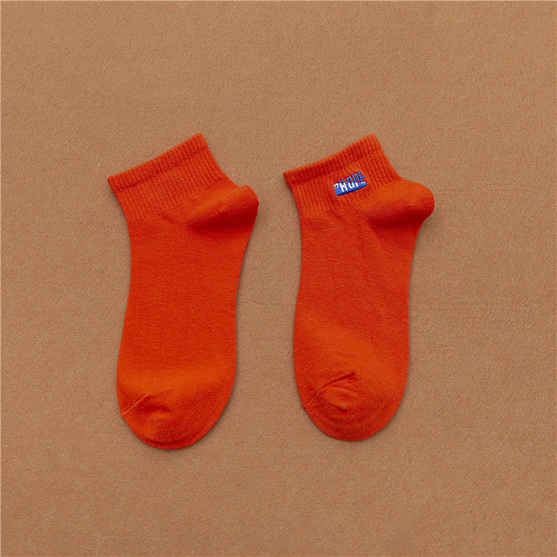 Title 6, Female candy color boat socks