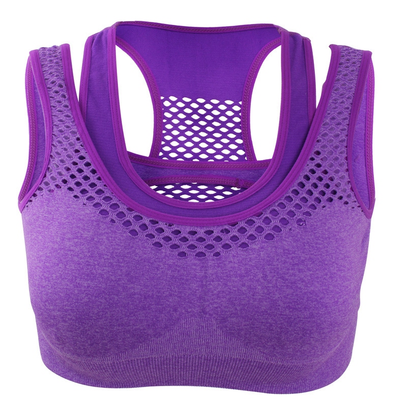 Title 5, Fake Two-Piece Sports Vest Women