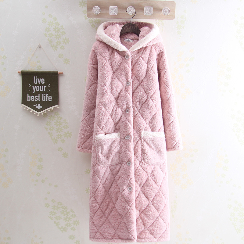 Title 2, Princess Beibei Cashmere Quilted Pajamas Mid-le...