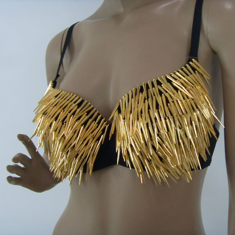 Gram bra gold pin