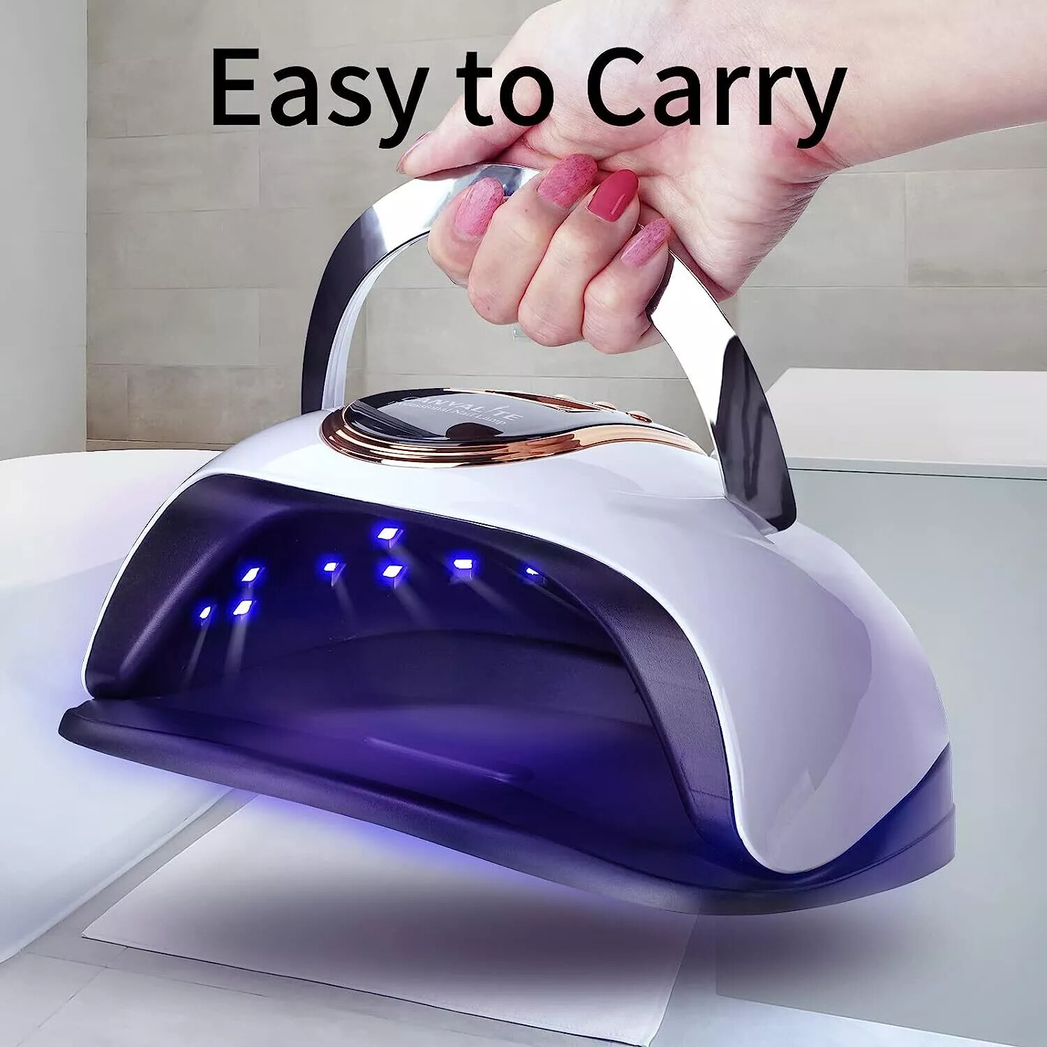 450W Acrylic Gel Nail Polish UV Dryer Light UV LED Lamp — image 12