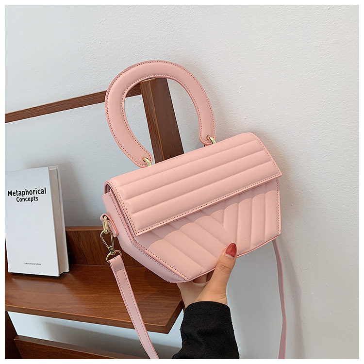 Trendy Fashion Folded Crossbody Bag Stripes