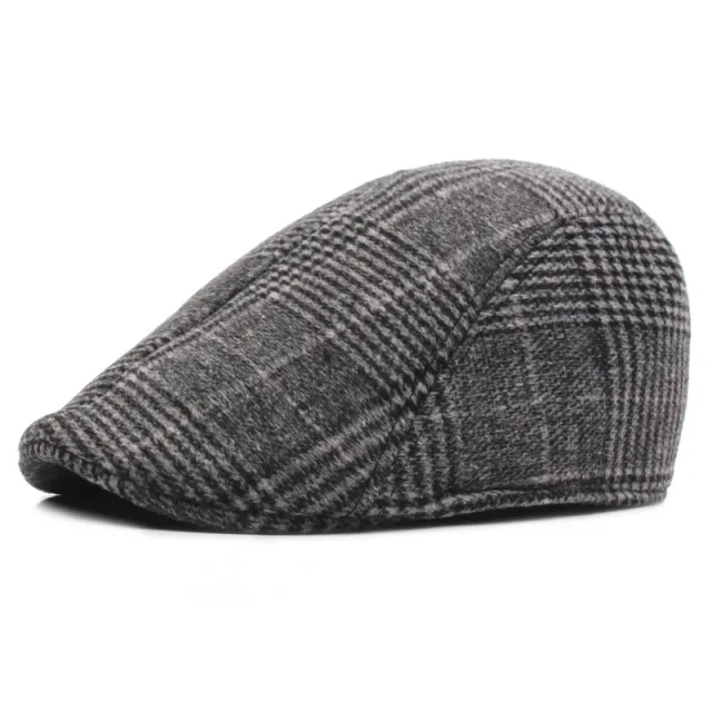 Men's New Fashion Cotton Beret Grey - Shop at LoveMi