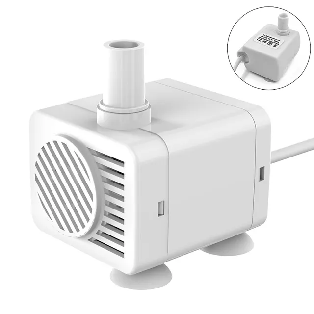 Pet Water Dispenser Accessories Round Square Transparent