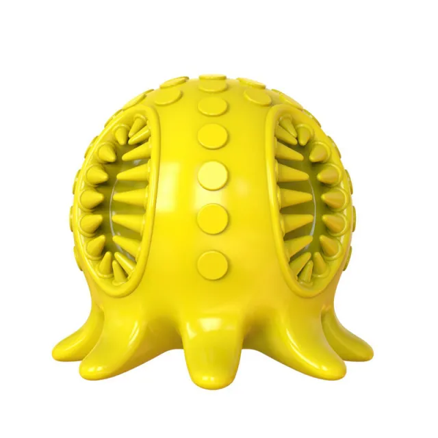 Toys To Remove Bad Breath Clean Teeth Chew Toys Small Octopus Sound Dog Toothbrush Interacting To Relieve Fatigue And Boredom Yellow - Shop at LoveMi