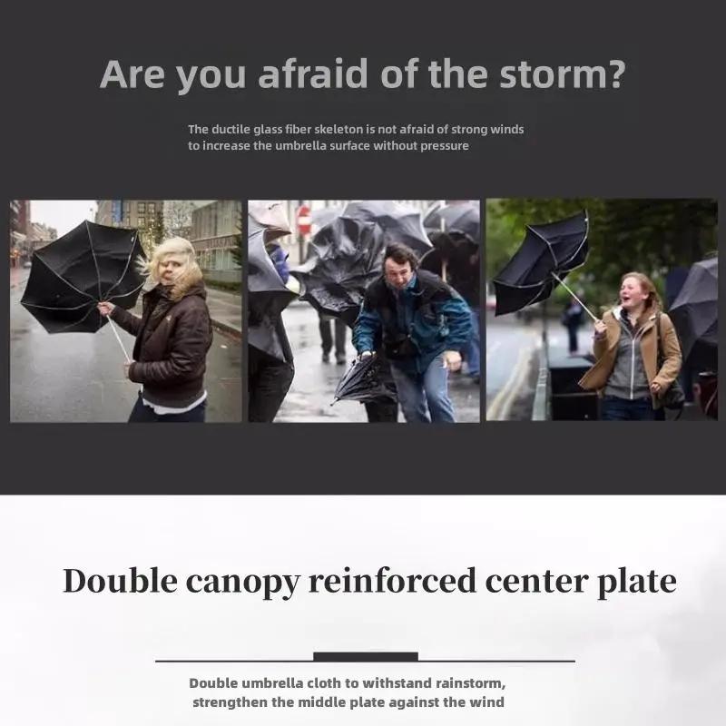 Fully Automatic Foldable Travel Umbrella  Lightweight, Windproof, Portable, Black Sun Rain Use, Auto Open Close,Self-pickup Only. image 21