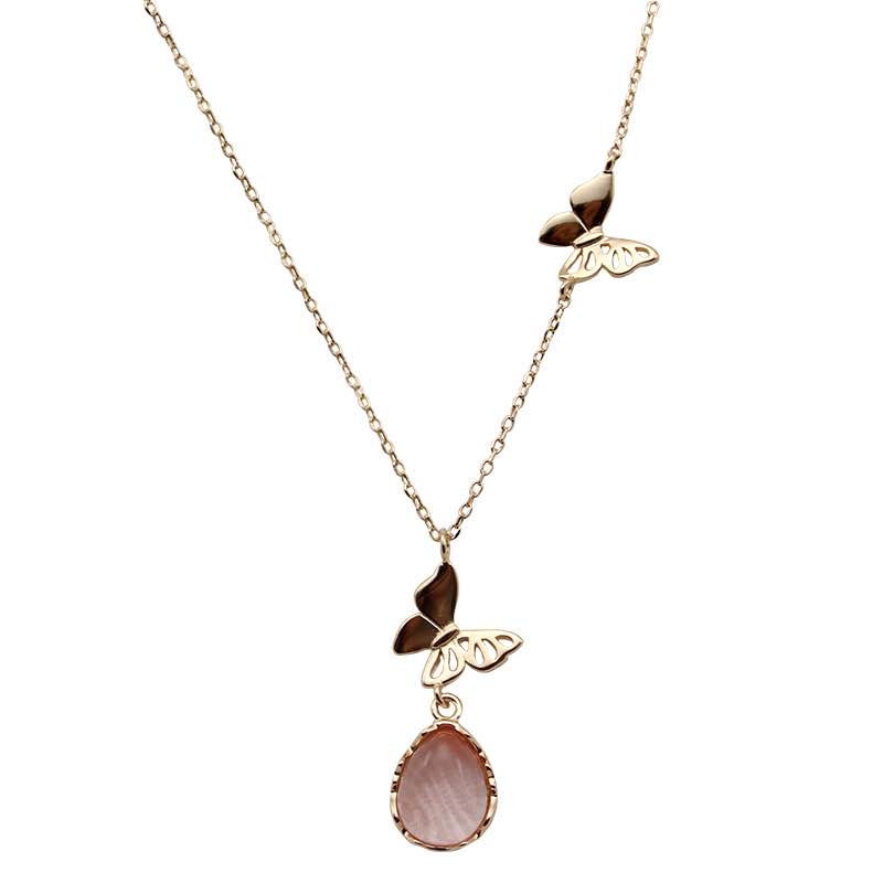 Niche Light Luxury Original Design Butterfly Clavicle Chain