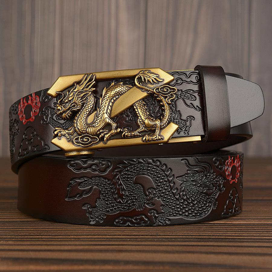 Title 3, Ceinture pour hommes Ssangyong Play Bead Carved