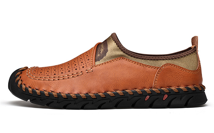 Title 4, Genuine leather business casual shoes