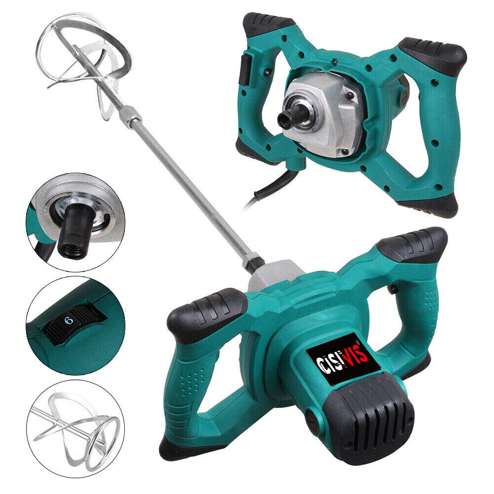 Electric Adjustable Speed Gypsum Cement Mixer — foto 4