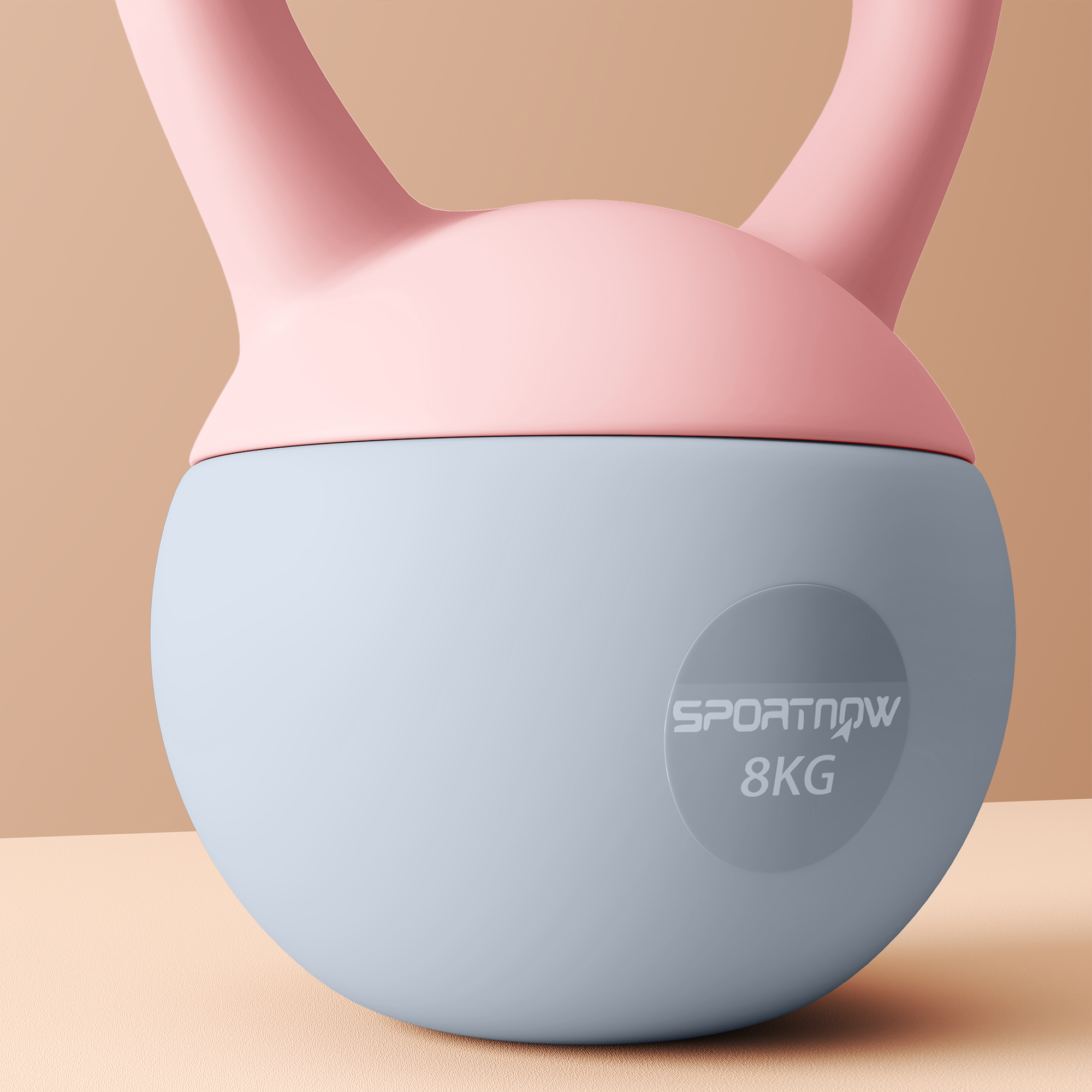 8Kg Soft Kettlebell With Anti Slip Handle, Suitable For Home Gym — image 5
