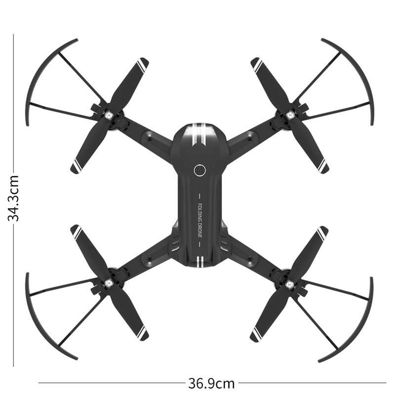 Title 2, Opvouwbare 4K Dual-Lens Wisselbare Luchtdrone