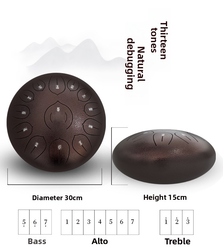 12-inch 13-Note Lotus Heart Edition — foto 10