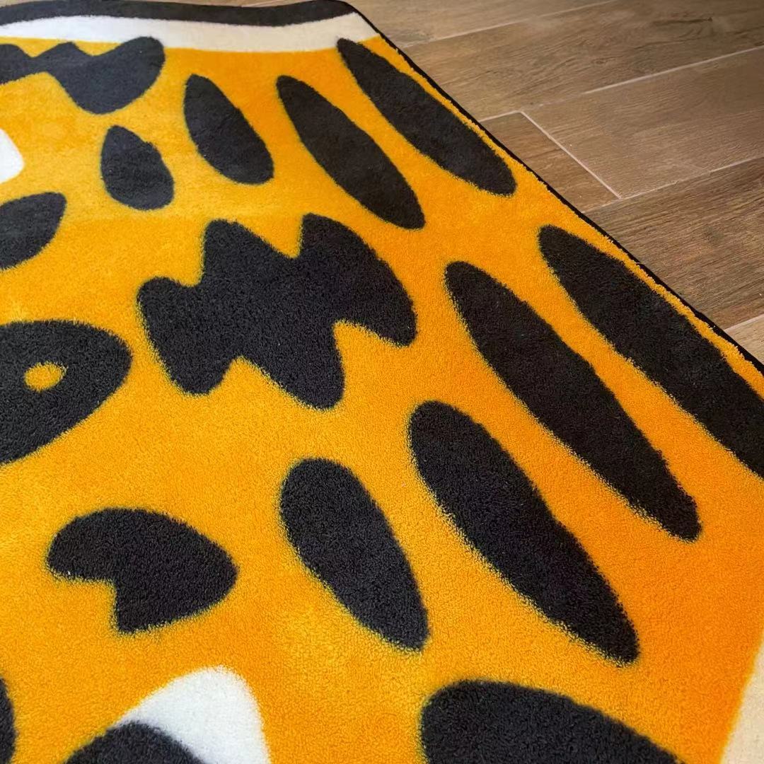 6ddb1036 7db4 44bc ba13 f9bed0b4a5e7 - Machine Washable Household Bedside Cartoon Bedroom Carpet