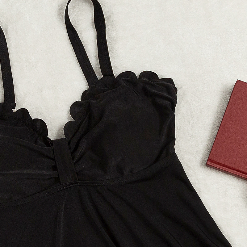 Gather And Fatten Up Oversized Split Swimsuit - Image 7
