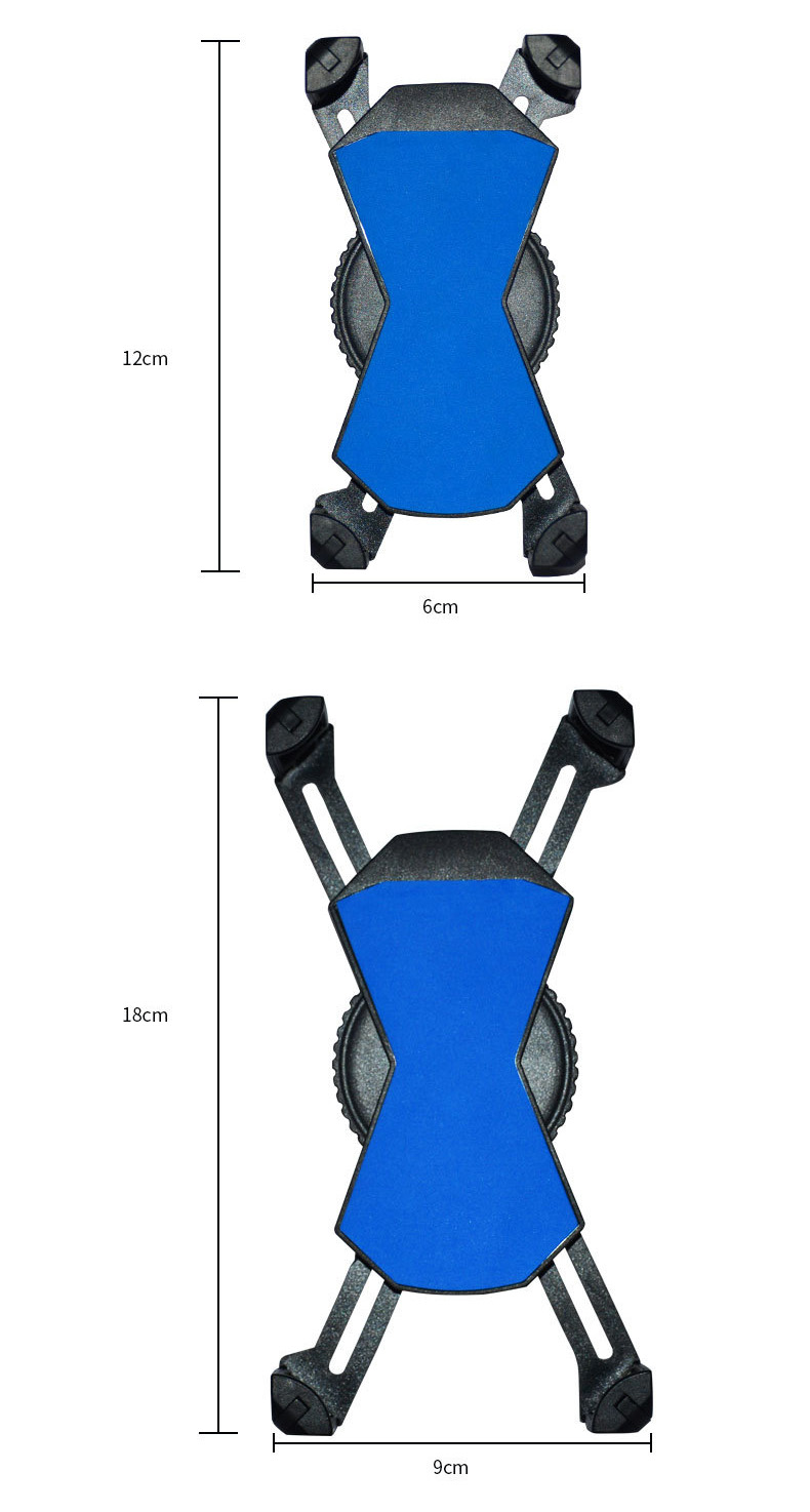 Title 2, Motorfiets intrekbare telefoonhouder met USB-au...