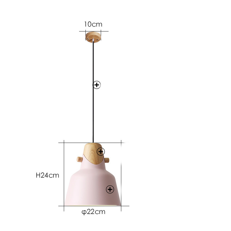 Intelligent Pendant Lamp Is Modern And Simple – Pink, A