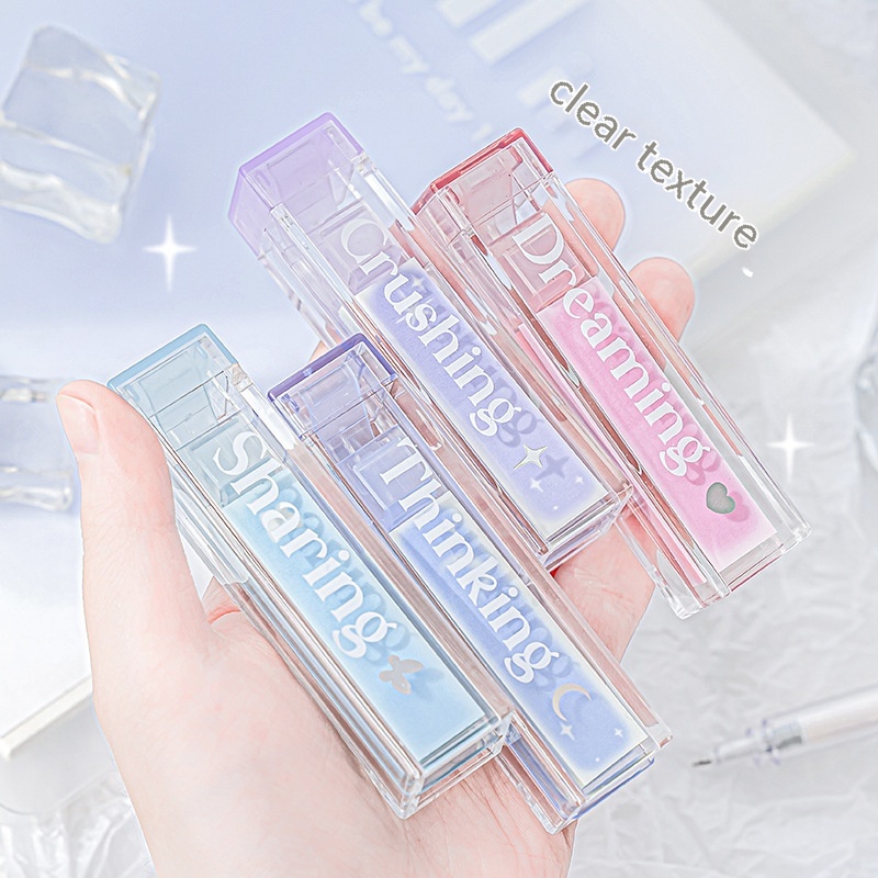 Gradient Blush Creative Lip Lacquer Modeling Index Sticky Notes