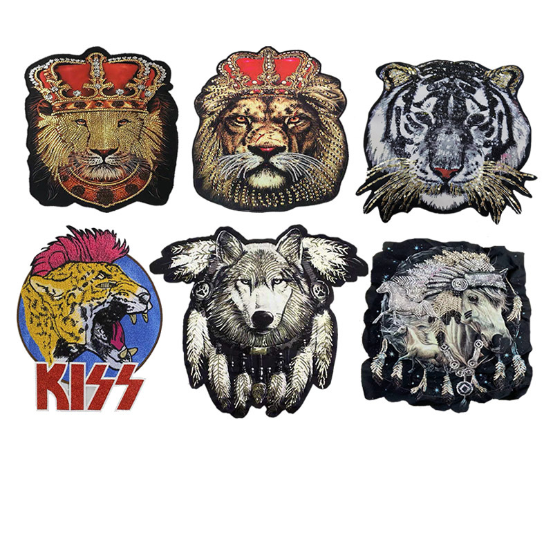 Clothing Accessories Sequin Embroidery Clothing Accessorieslion — image 1
