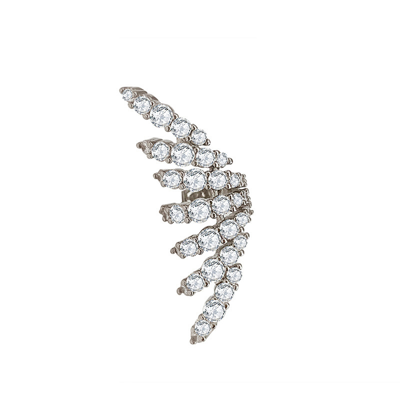 European And American Personality Full Drill Ear Bone Clip Simple