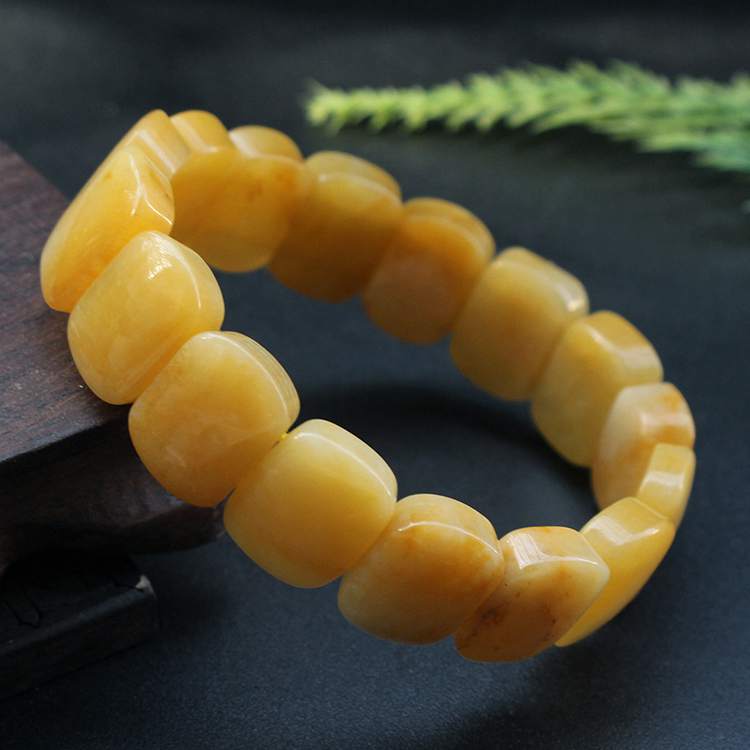 Bracelet Mens And Womens Jewelry Yellow Dragon Jade Bracelet Jade