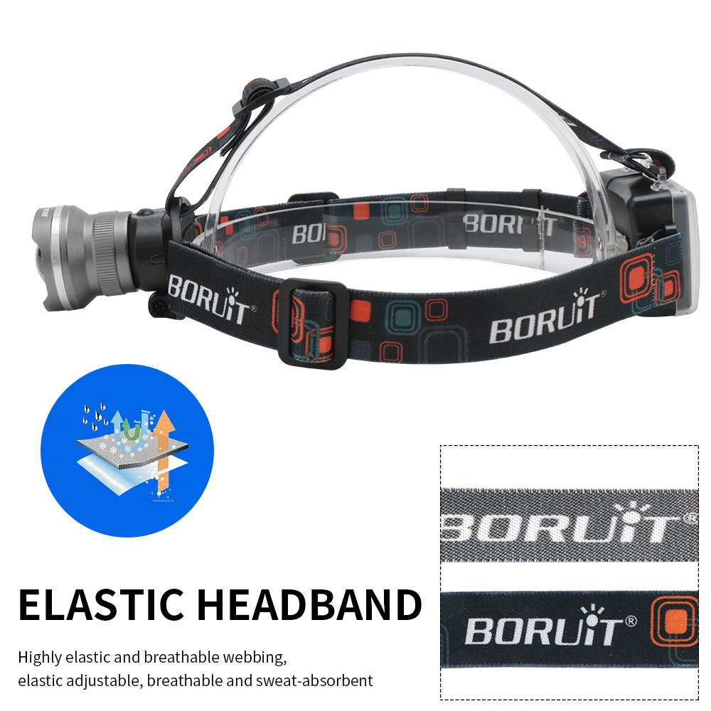 Zoom Headlamp 350000LM Rechargeable LED Headlight Flashlights Head Torch Fish — image 10