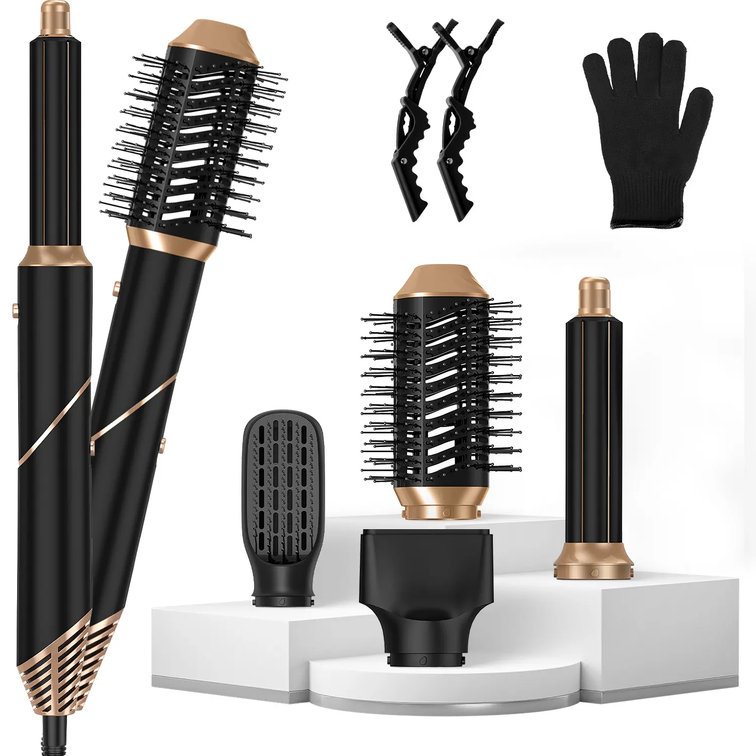 5 In 1 Hot Air Styler Straightener