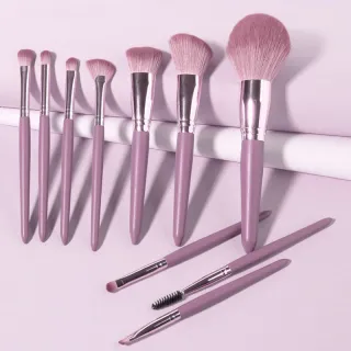 New Wooden Handle Makeup Brush Set Makeup Tools Makeup - Style C