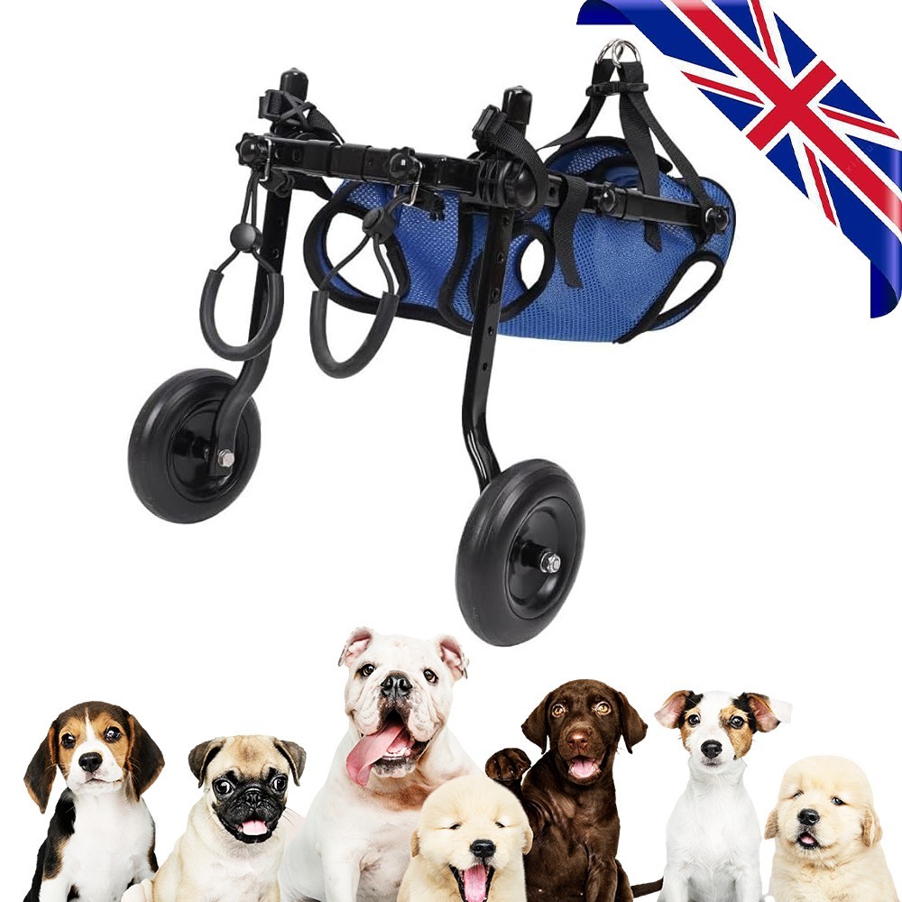 M Adjustable Pet Wheelchair For Cats & Dogs Rear Leg Mobility Aid Support — image 9