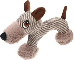 Large Dog Squeaky Toys Stuffed Animal Dog Plush Toy Dog Interactive Toy - Plush Dogs Chew Toy Stimulating Squeaky Pet Toys For Medium Large Dogs Pu... - View 1