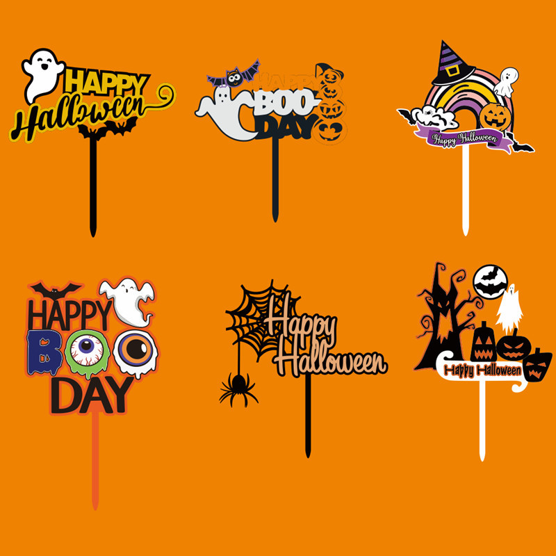 Halloween Decorating Party Supplies Cake Inserts (Double