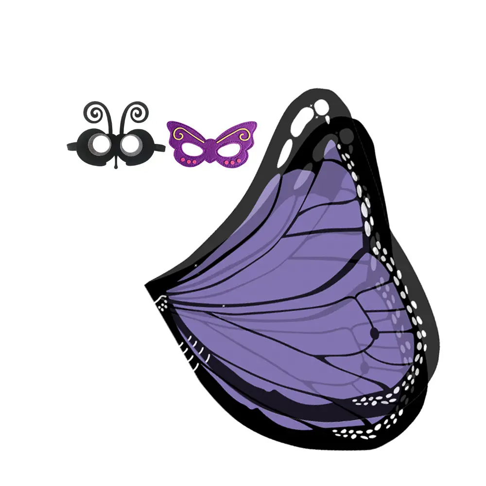 Butterfly Suit Series Cloak And Mask