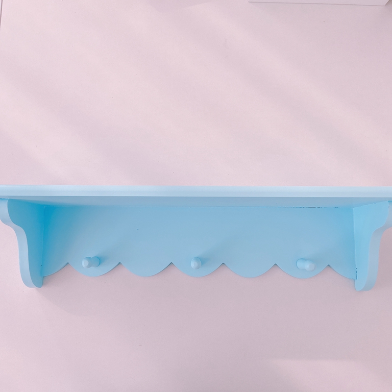 Wooden Wall Shelf, Single Layer, picture 6 of 9