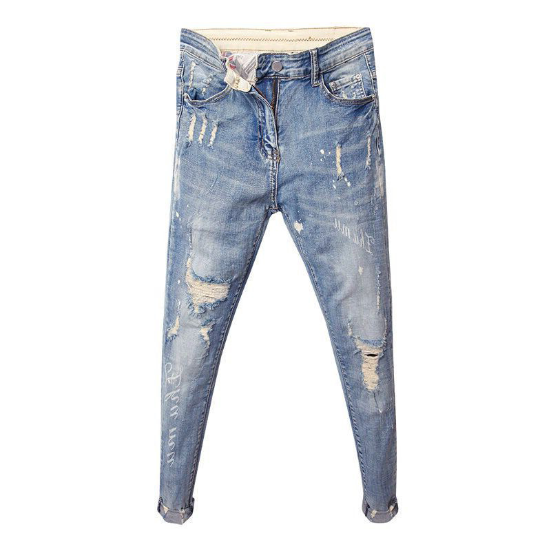 Men's Fashion Trend Jeans Nine Points