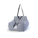 Blue And White Thick Stripes