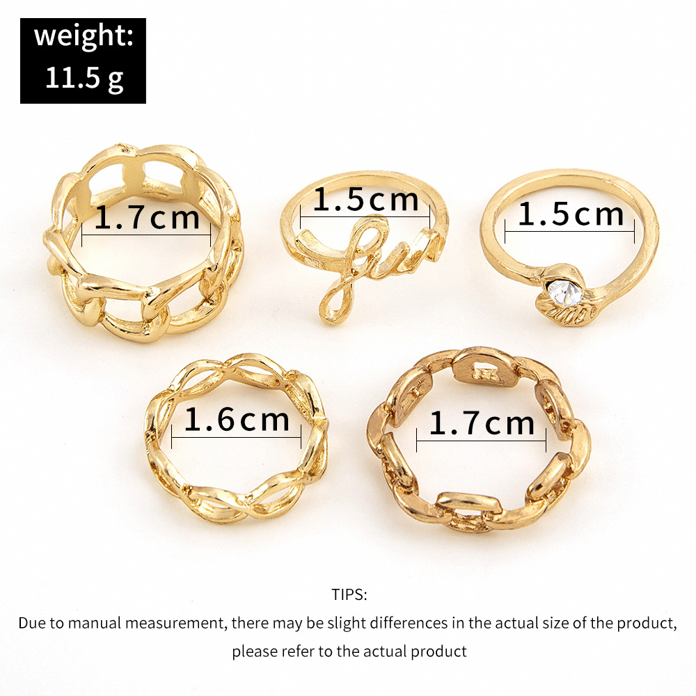 European And American Cross-border Jewelry, Stylish English Letters