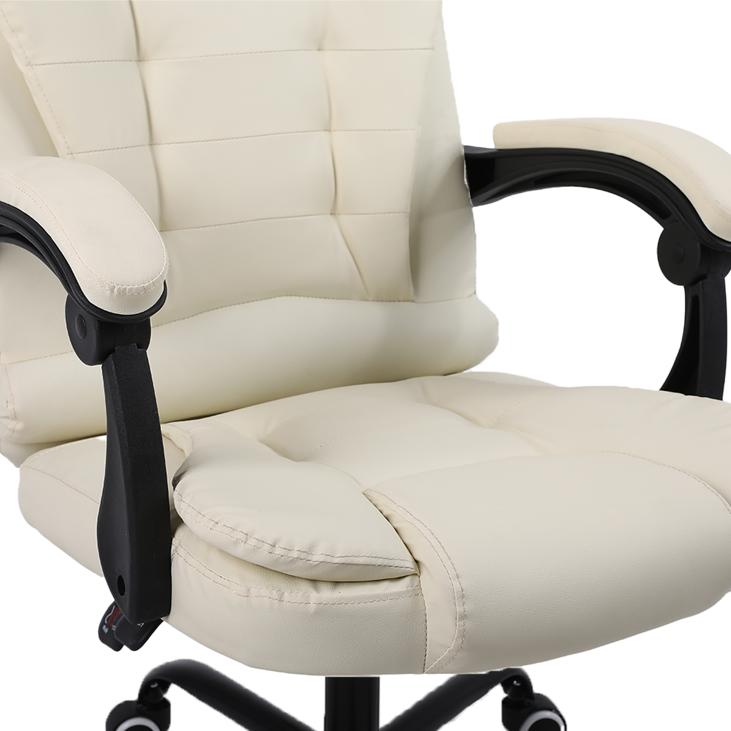Ergonomic Executive Office Chair,Faux Leather,Adjustable Height 45-55cm — image 9