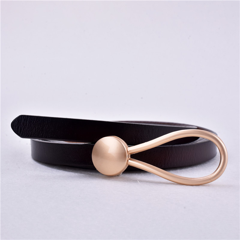 Women's Fashion Simple Leather Decorative Belt