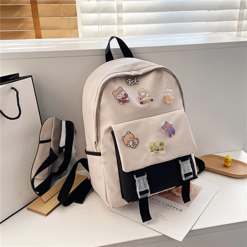 Title 6, Schoolbag Female Korean Version Original Home U...