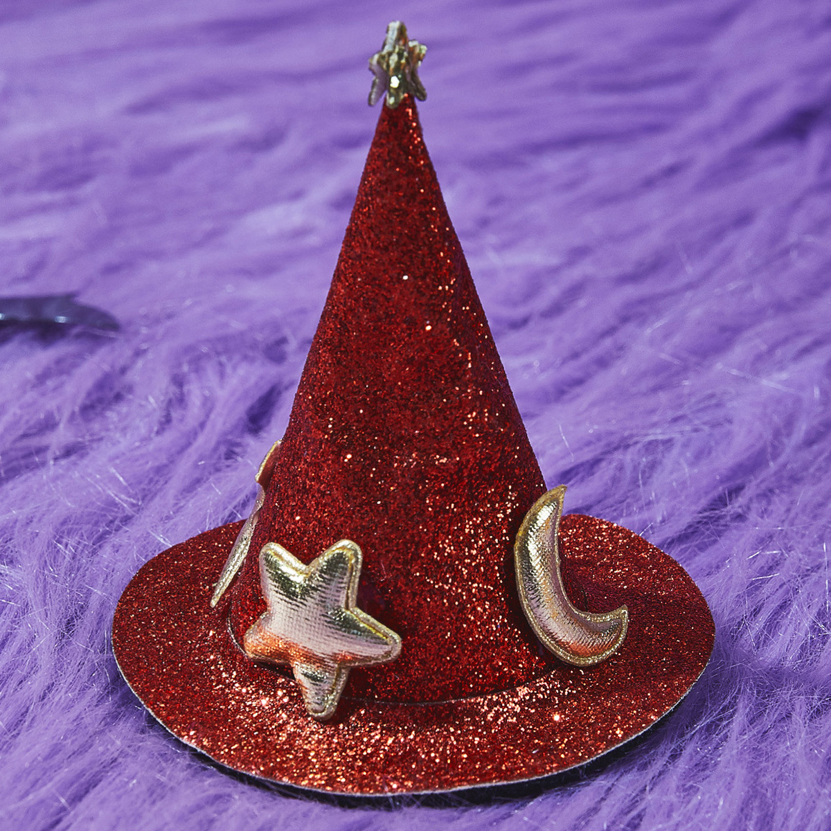 Witch hairpin red