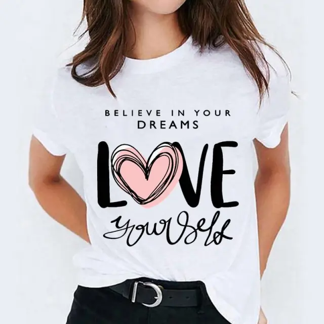 Cartoon Love Sweet Cute Short Sleeve 34Style - Shop at LoveMi
