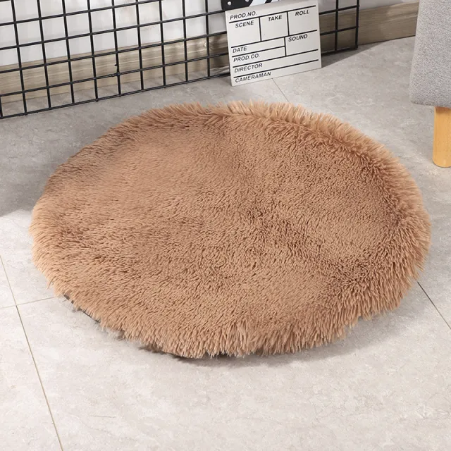 Dog Pad Kennel Pad Size Medium Dog Winter Warm Pet Blanket Light Coffee - Shop at LoveMi