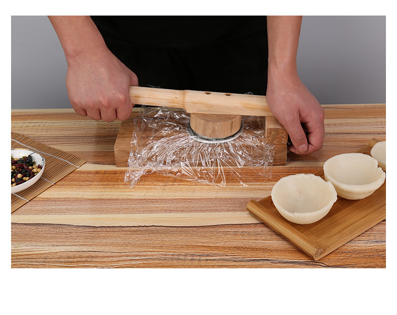 Title 8, Making Qingming Kueh Mould Press Rice Dumpling ...