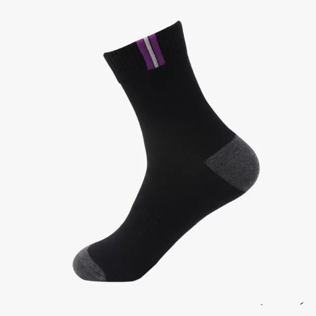 Business Men's Socks Deodorant Sweat Absorption Large Black - Shop at LoveMi