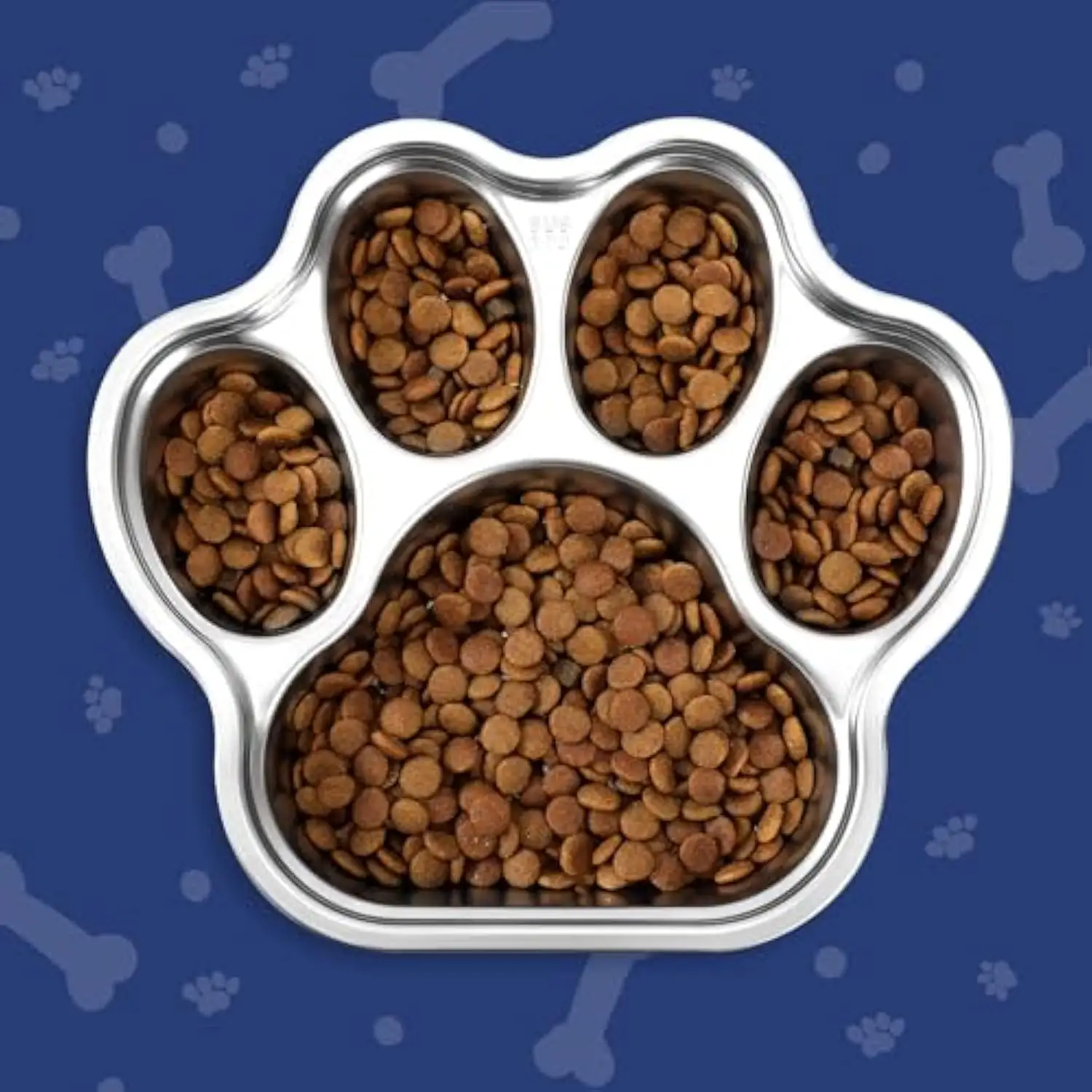 Dog Bowls Slow Feeder Stainless Steel Small