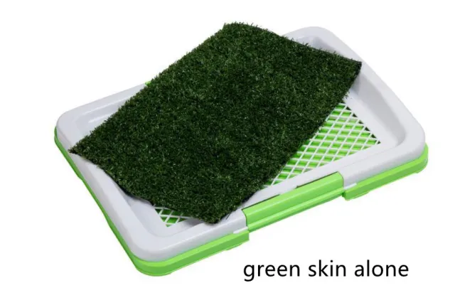 Flat Pet Toilet Dog Potty With Lawn Trumpet Green Skin Alone - Shop at LoveMi