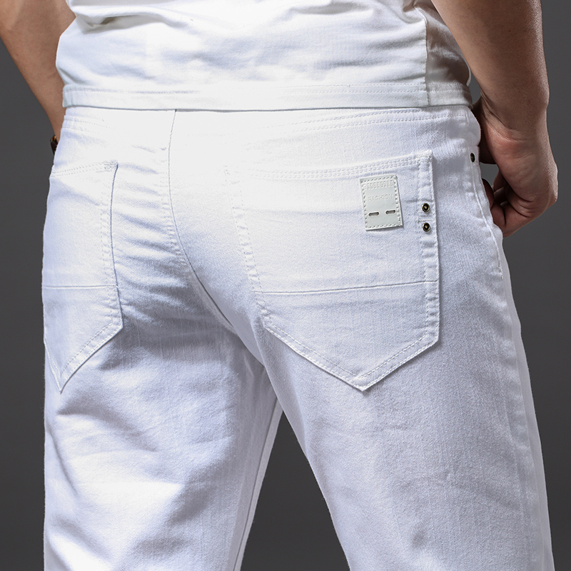 Title 5, Jeans holgados de verano para hombre, color cla...