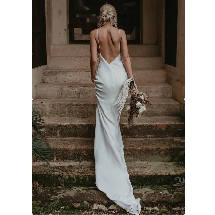 Little White Evening Gown